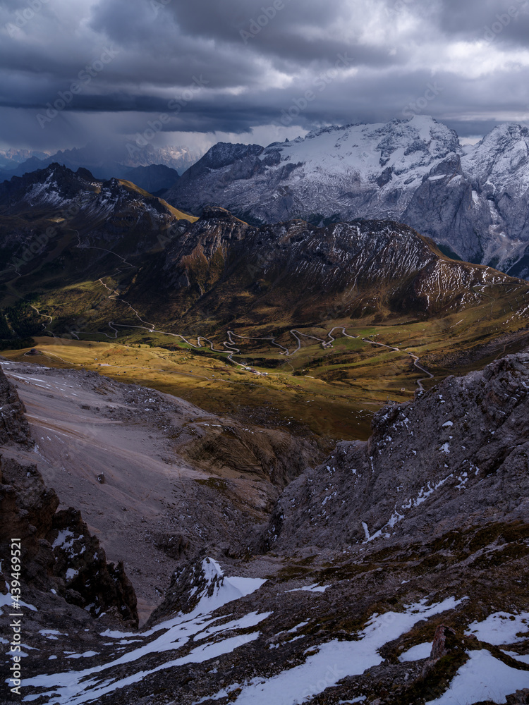 View from Sella View from Sella