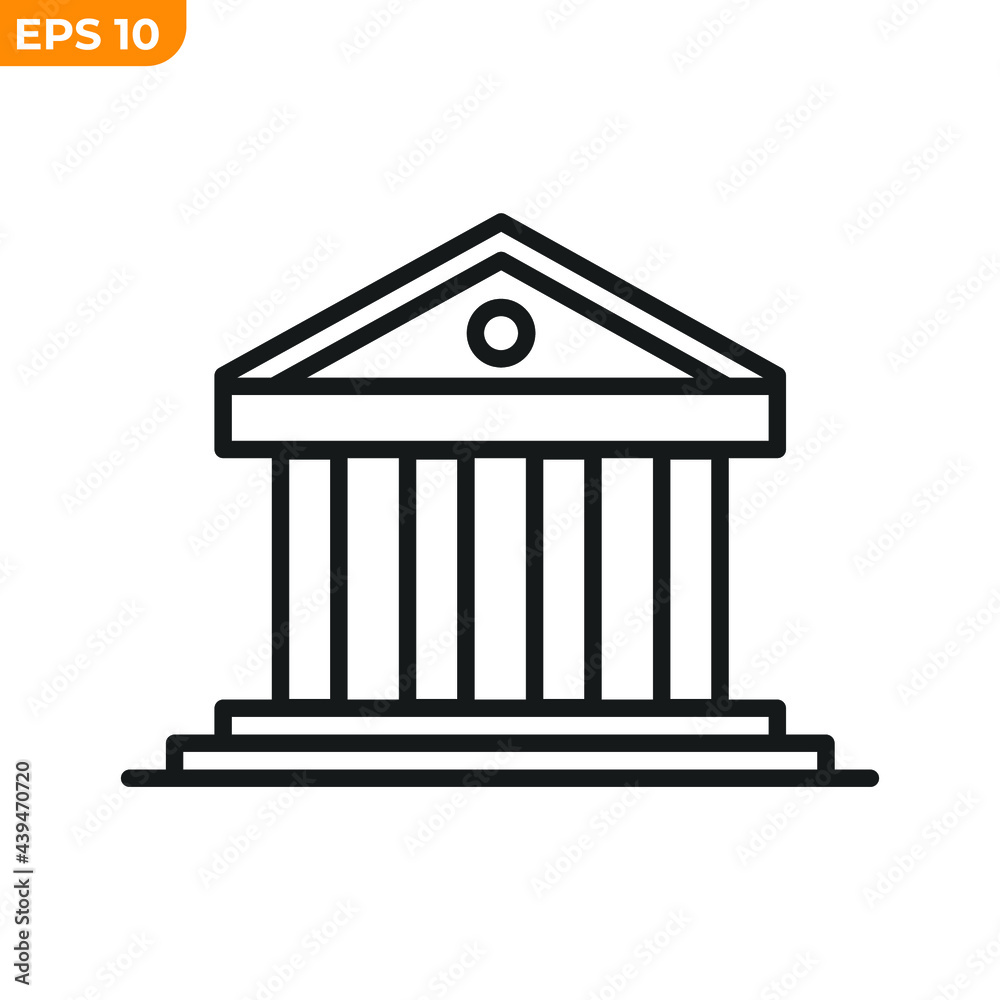 museum building icon symbol template for graphic and web design collection logo vector illustration museum building icon symbol template for graphic and web design collection logo vector illustration