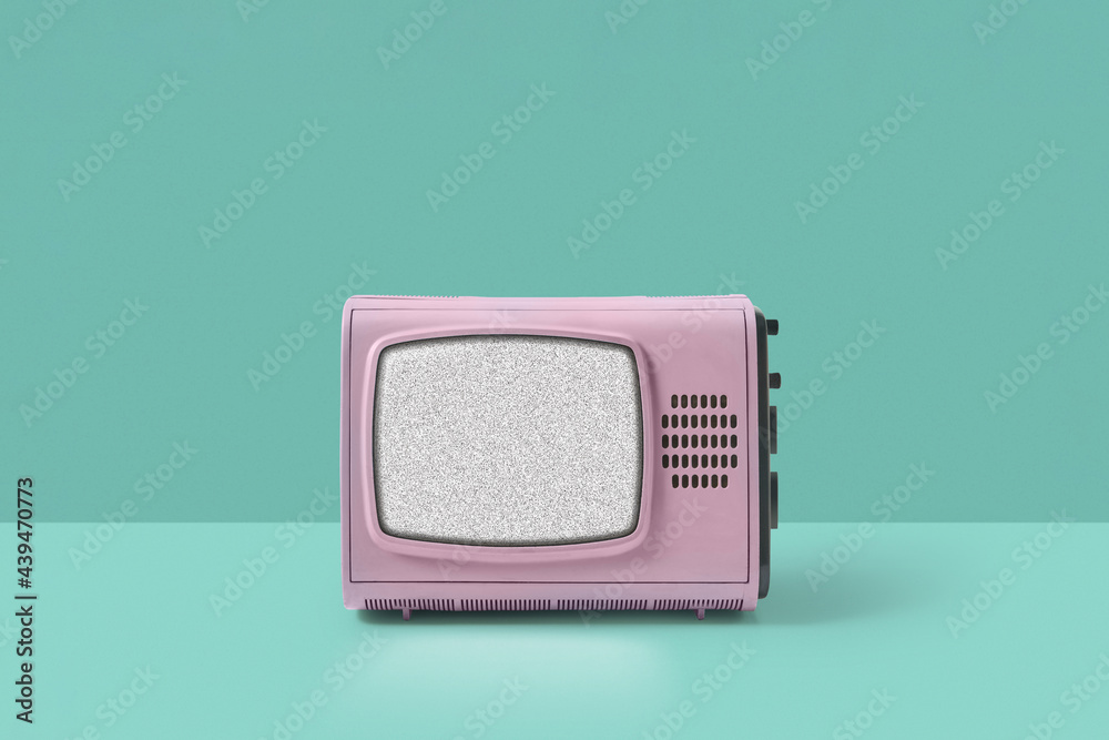 Retro TV with noise Retro TV with noise