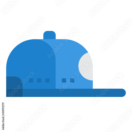 Cap flat icon