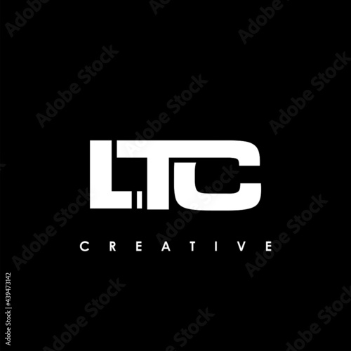 LTC Letter Initial Logo Design Template Vector Illustration photo