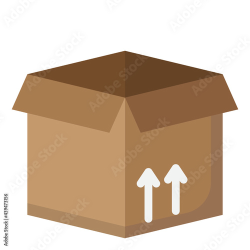 box flat style icon