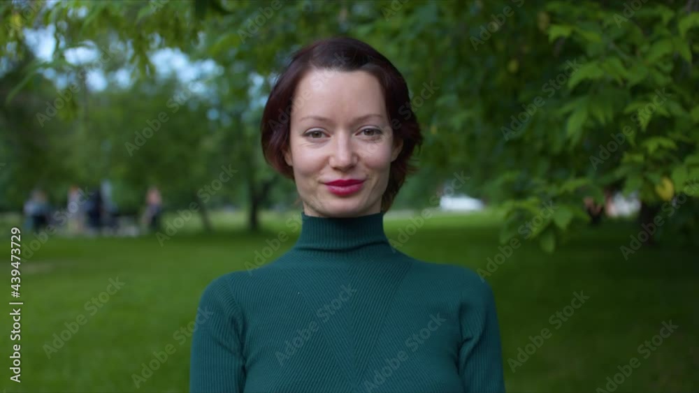 Woman shows thumbs up sign. Gestures and Language of body Woman shows thumbs up sign. Gestures and Language of body