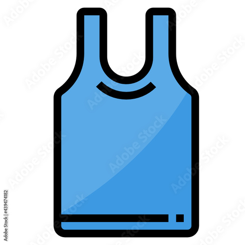 Singlet line icon