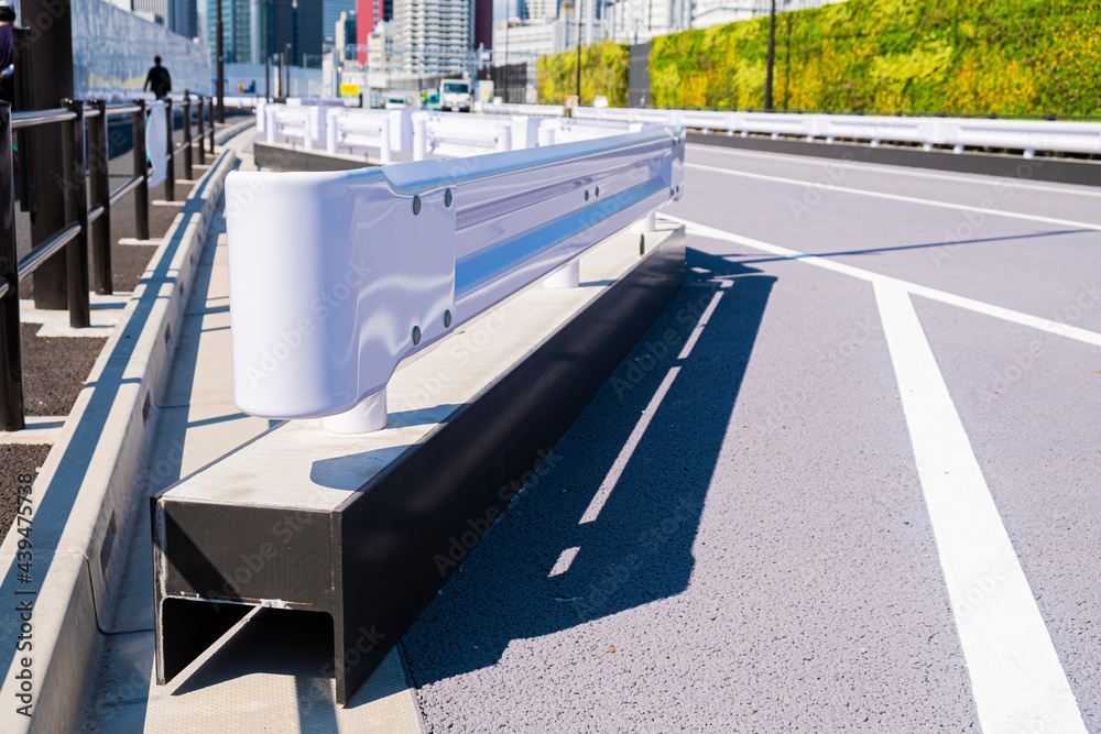 Obraz premium 仮設カードレール