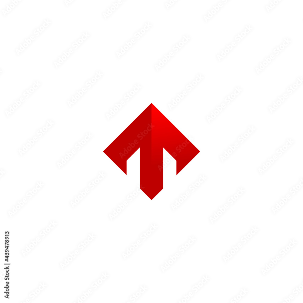 M Arrow Logo Simple M Arrow Logo Simple