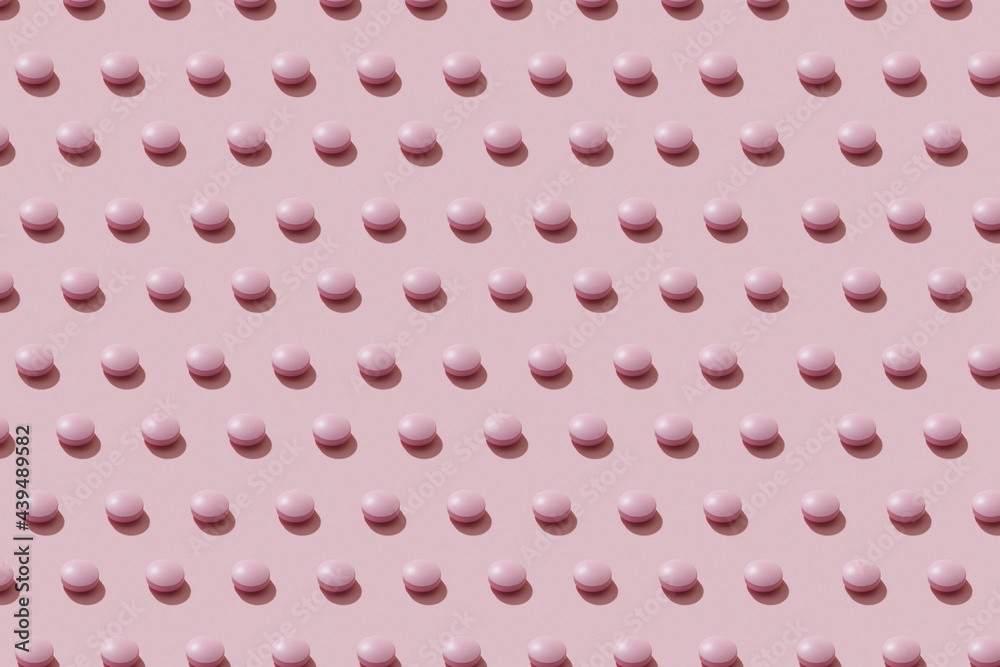 Pills on pink Pills on pink