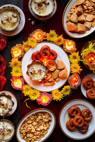 Indian Desserts for Diwali photo