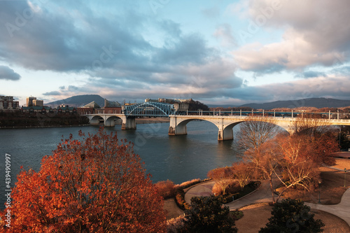 John Ross Bridge at Sunrise