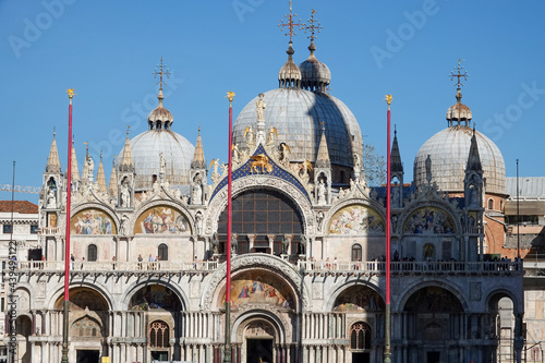 The Domes of the Basilica of Saint Mark, Venice. © KirShu