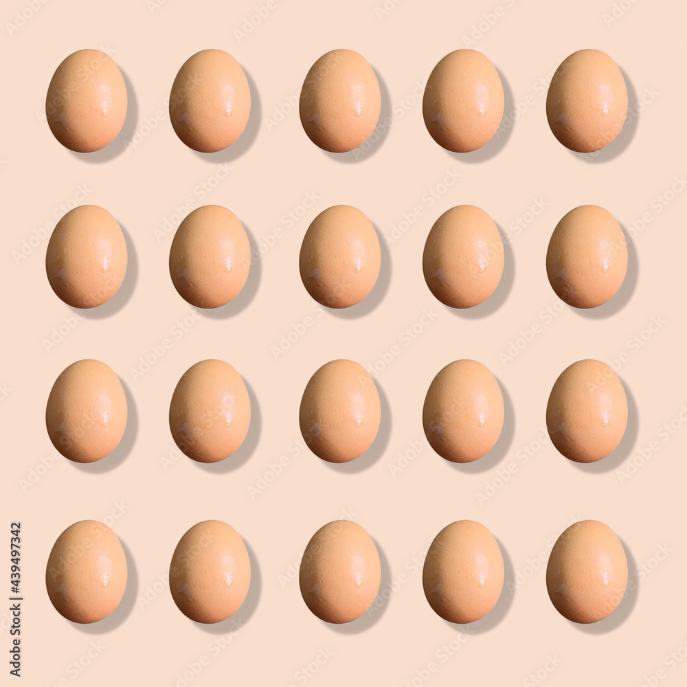 brown eggs seamless pattern brown eggs seamless pattern