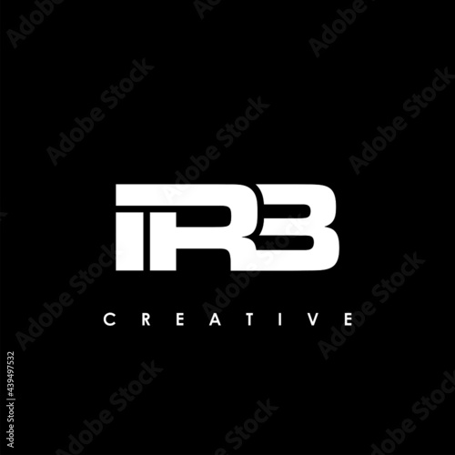 IRB Letter Initial Logo Design Template Vector Illustration photo