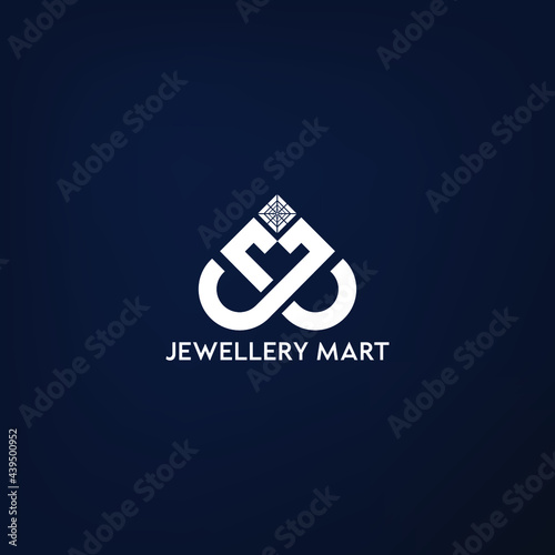 JM logo l Creative jewellery logo template