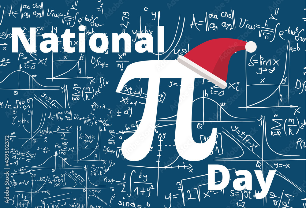 Happy National pi day , 14 march Stock Illustration | Adobe Stock