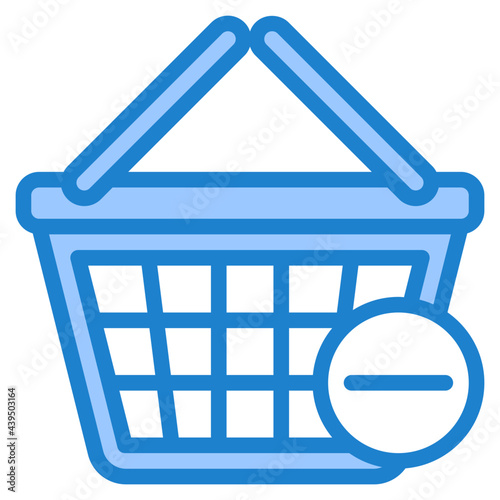 busket blue style icon