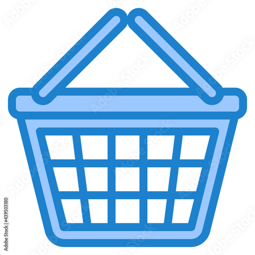 busket blue style icon