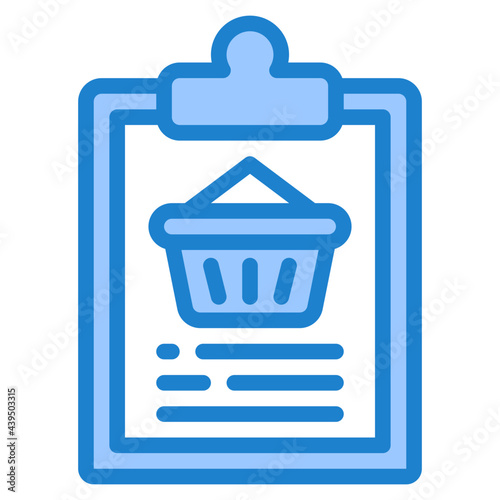 file blue style icon
