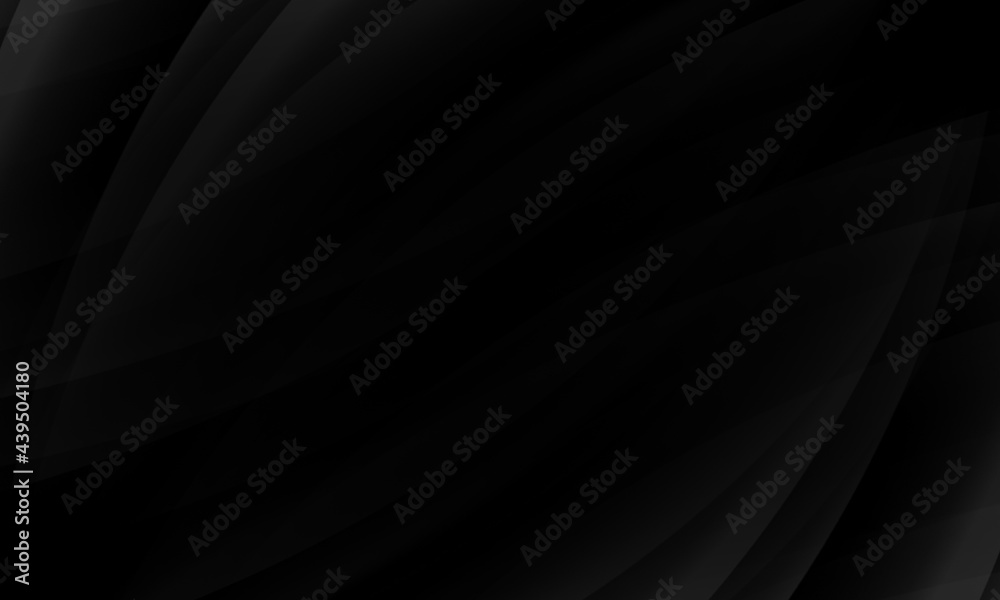 Obraz premium Abstract wave gray black dark gradient geometric background.Curved lines graphic design.