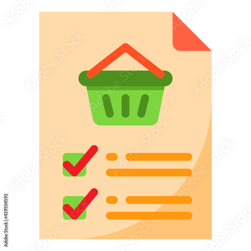 file flat style icon