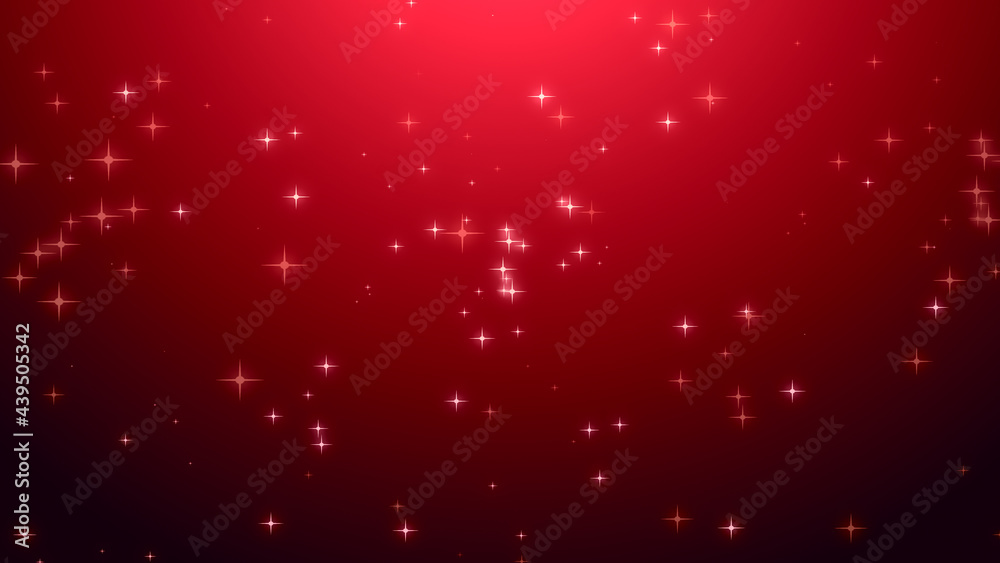 Christmas red starry background. Diwali festival holiday design.