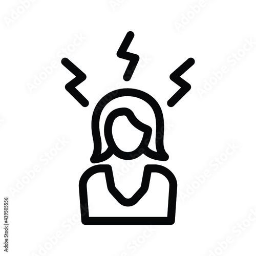 Employee aggression icon