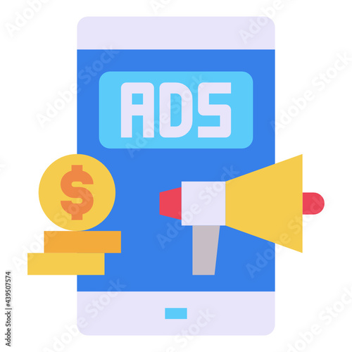 mobile line icon