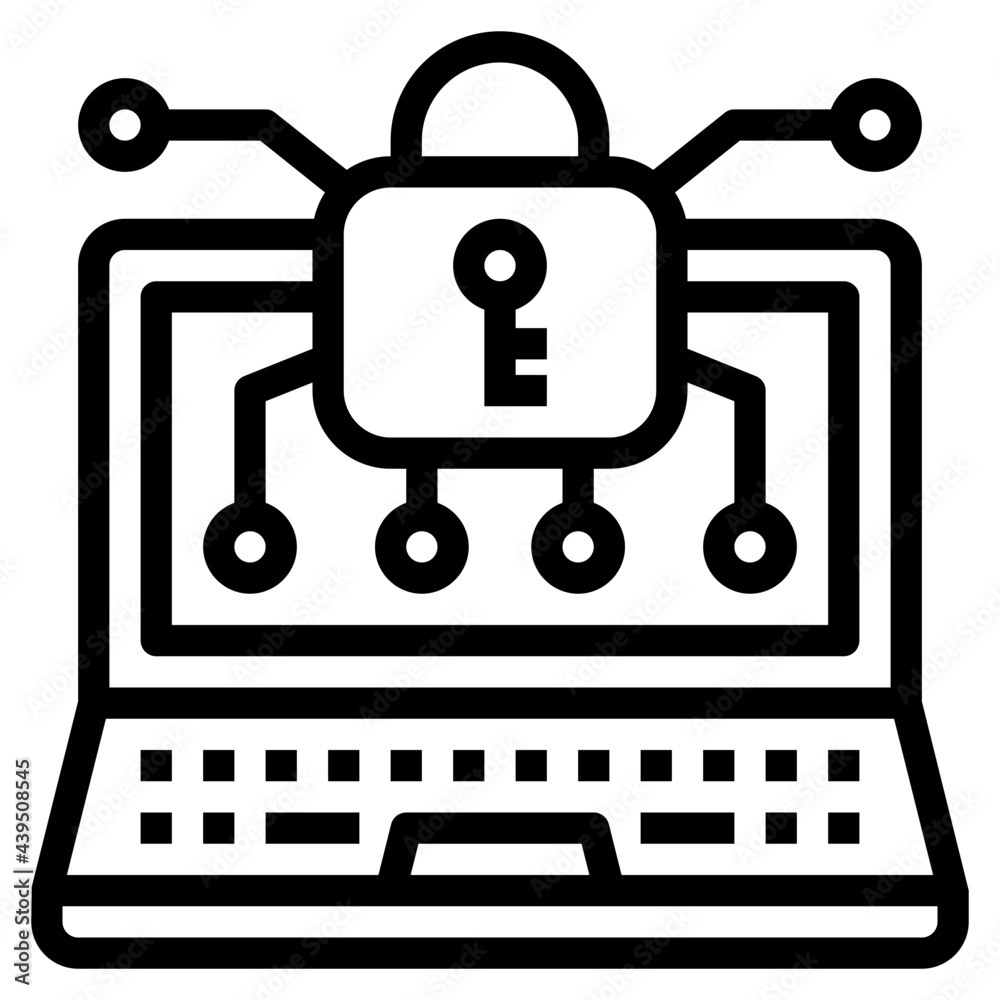 lock outline style icon lock outline style icon