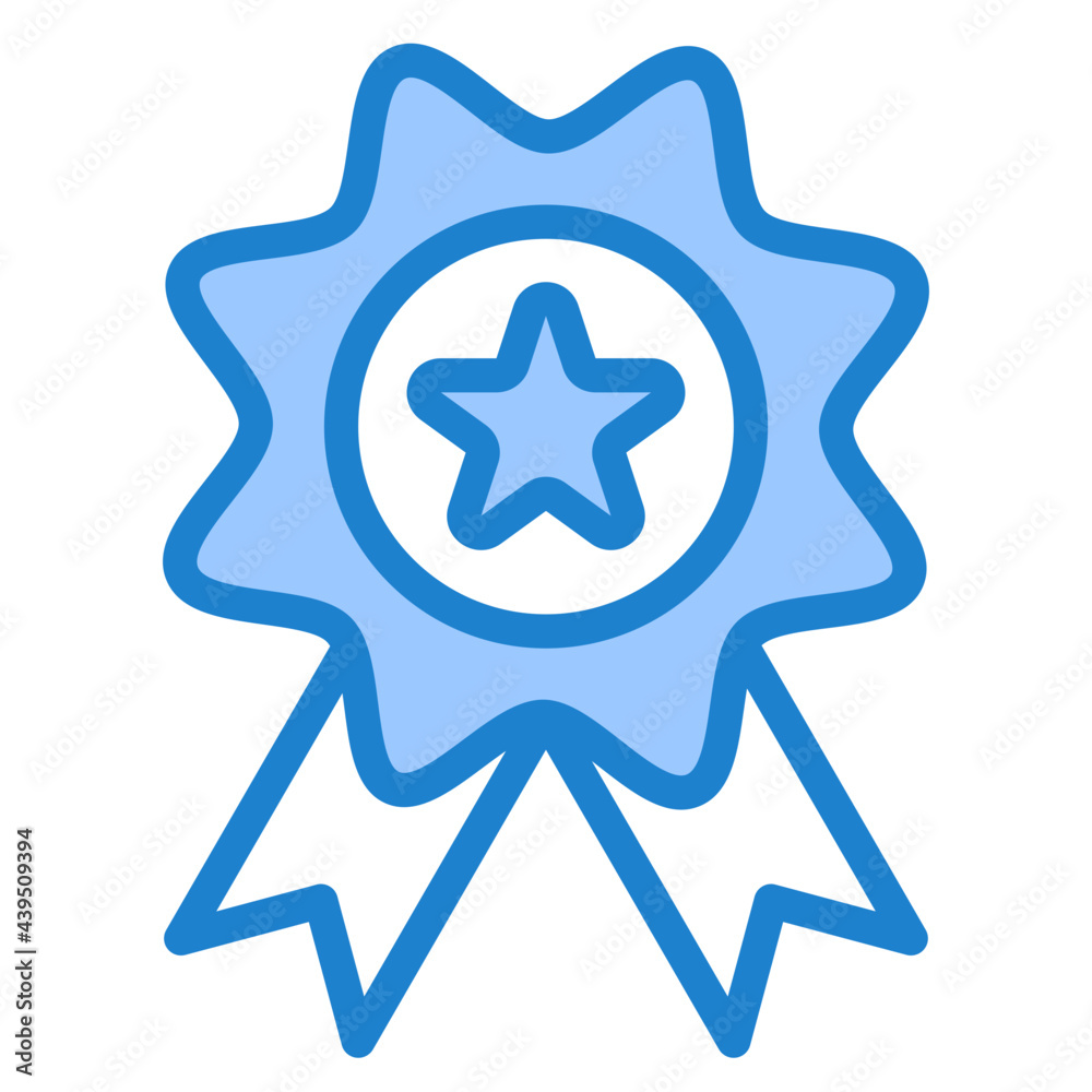medal blue style icon medal blue style icon