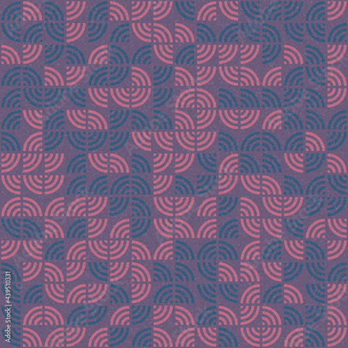 Abstract Geometric Pattern generative computational art illustration