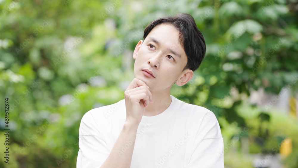 ミドル男性・考える