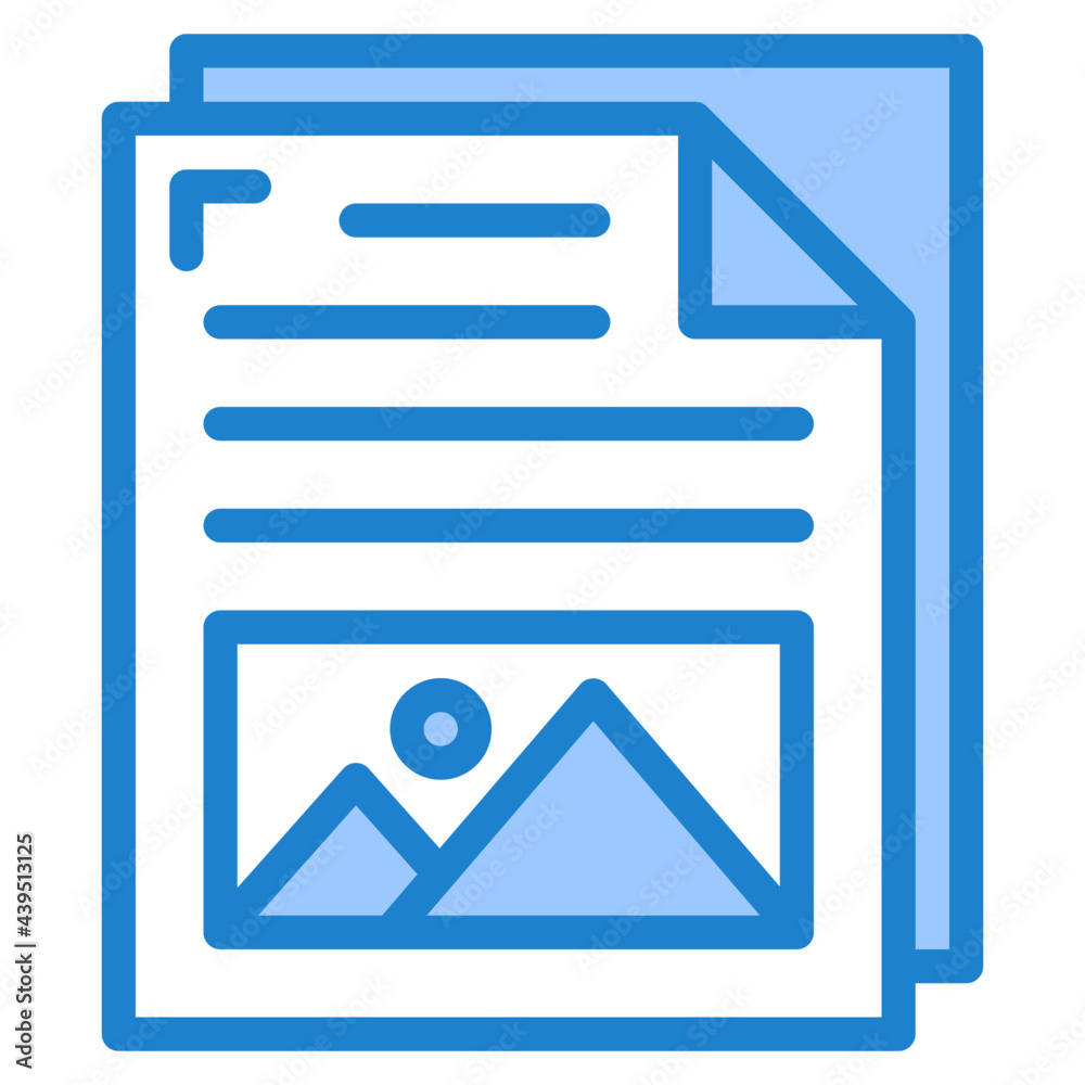 Image blue style icon Image blue style icon