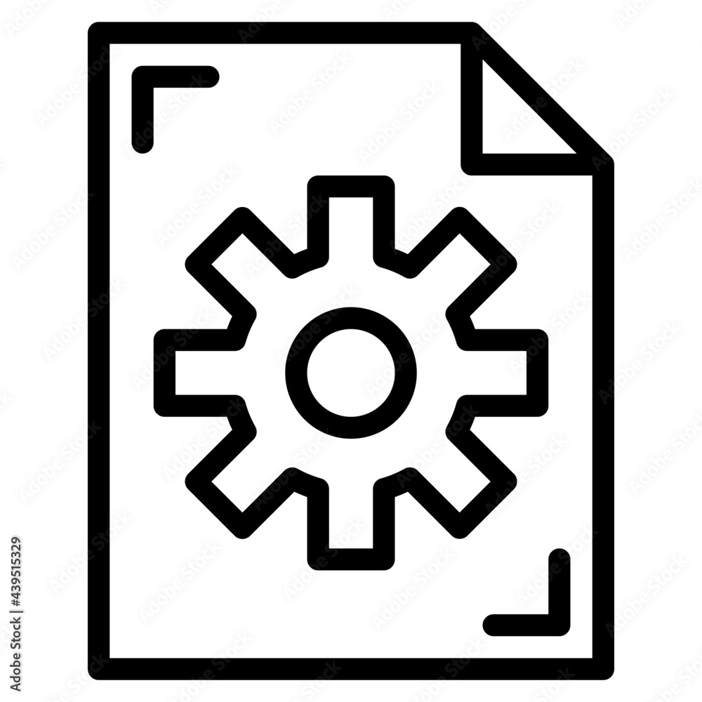 file outline style icon file outline style icon