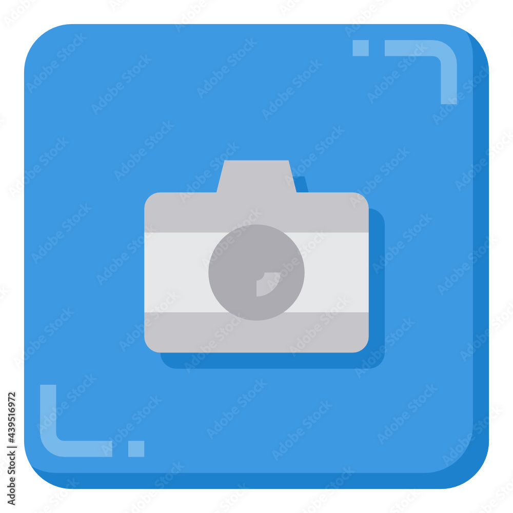 Camera flat icon Camera flat icon