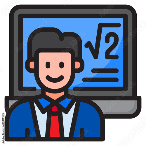 mat color line style icon