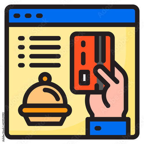 pay color line style icon