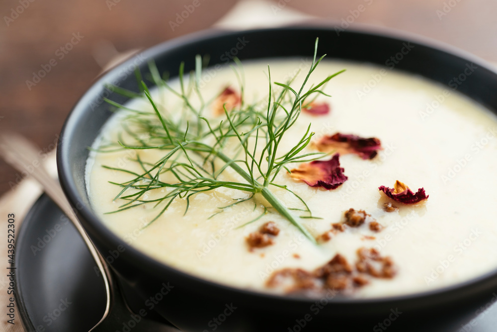 Parsnip Fennel Soup Stock Photo Adobe Stock