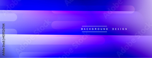 Dynamic lines abstract background. 3D shadow effects and fluid gradients. Modern overlapping forms