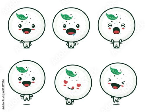 cute idli sambar cartoon