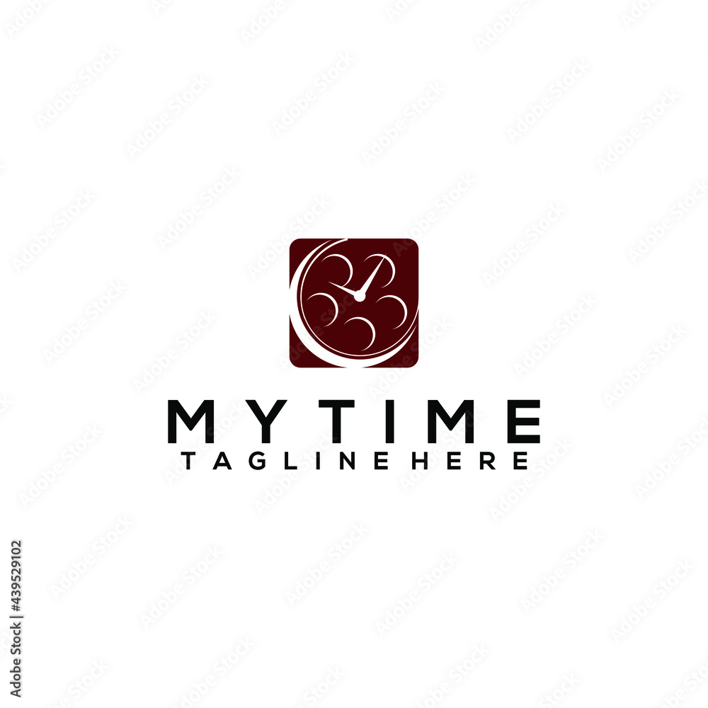 Time logo vector concept Time logo vector concept