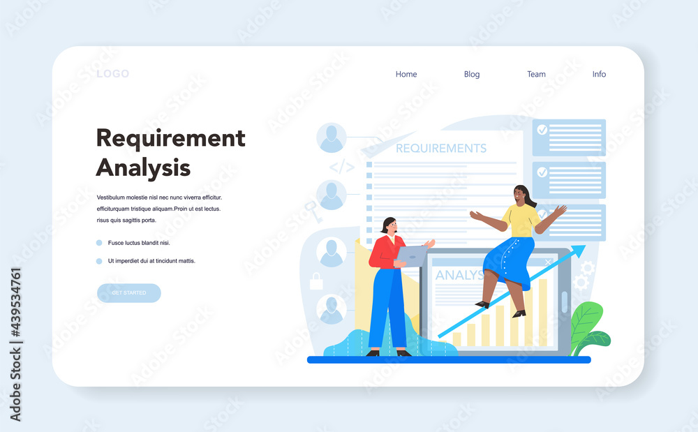 Software developer web banner or landing page. Idea of programming Software developer web banner or landing page. Idea of programming