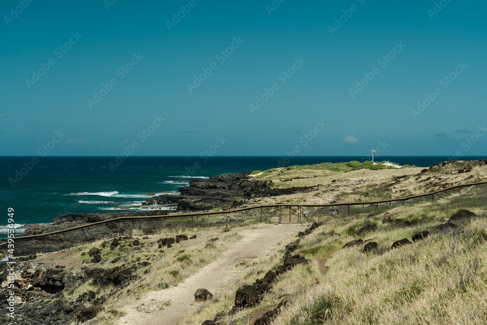 Kaena Point State Park, Oahu, Hawaii. Kaena Point State Park, Oahu, Hawaii.