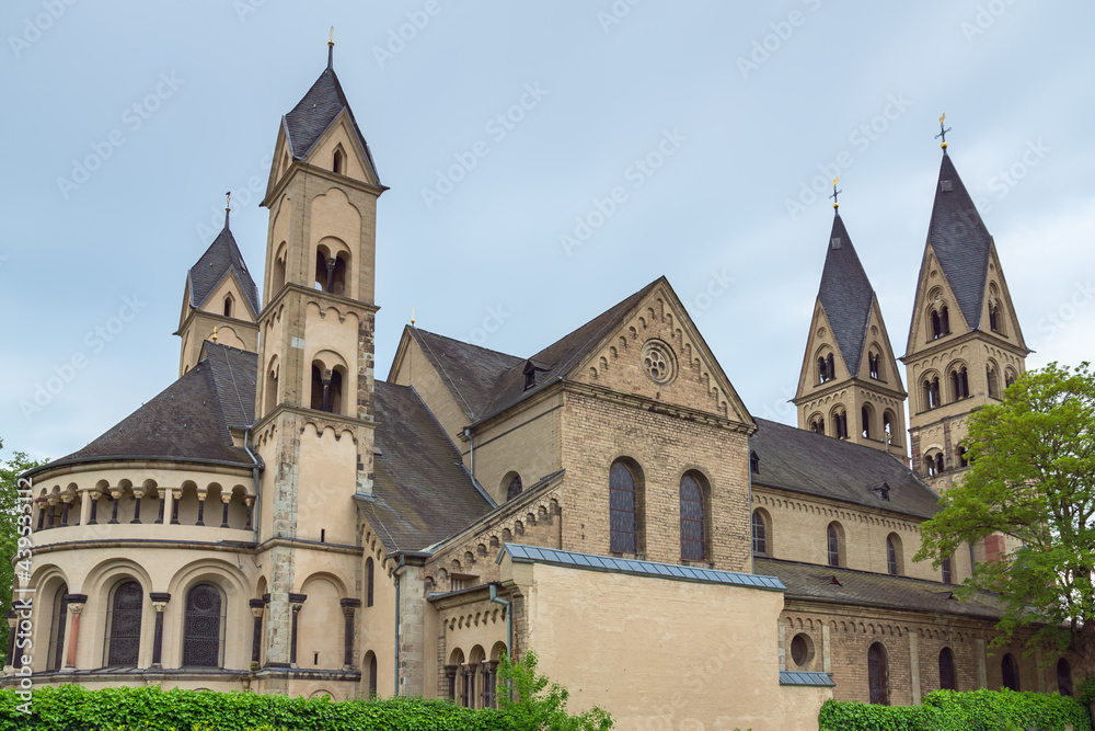 Die Basilika St. Kastor in Koblenz, Rheinland-Pfalz