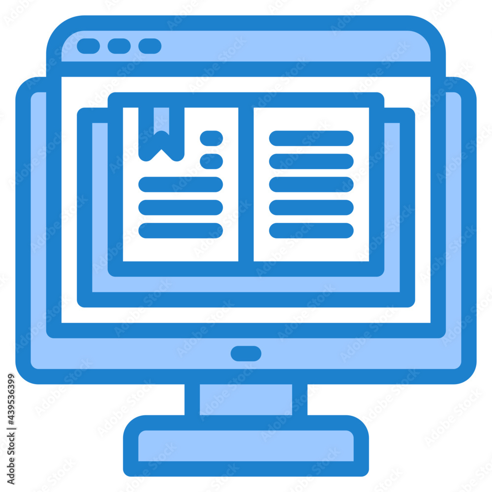 book blue style icon book blue style icon