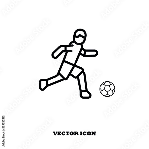 soccer player silhouette