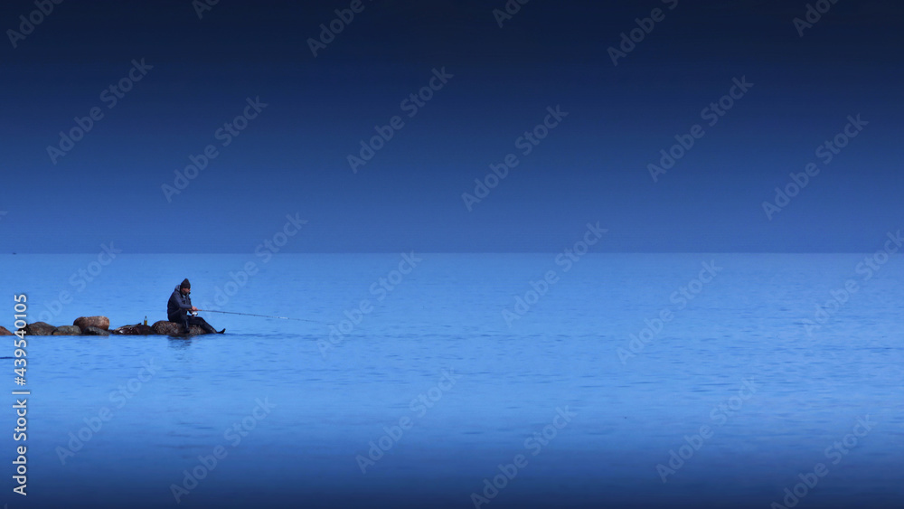 Naklejka premium Angler