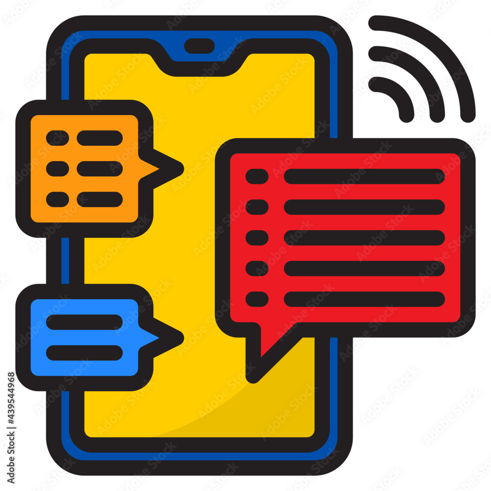 message color line style icon message color line style icon