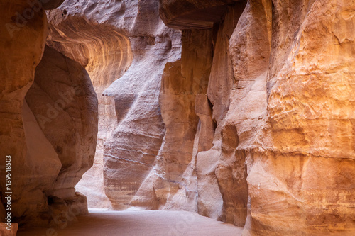 Photos Scenic view of Limestone rock in Wadi Musa, Petra, Jordan.