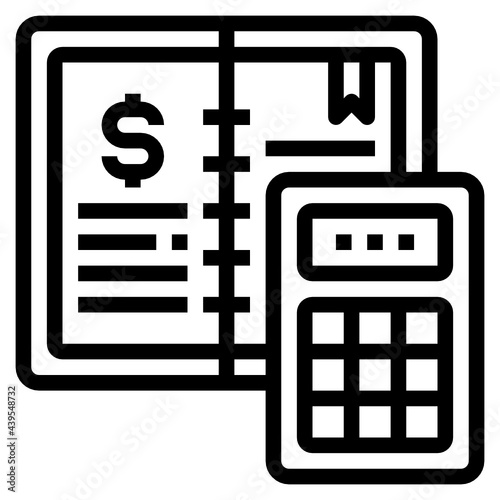Ledger line icon