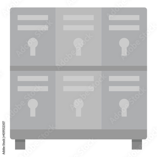 locker flat icon