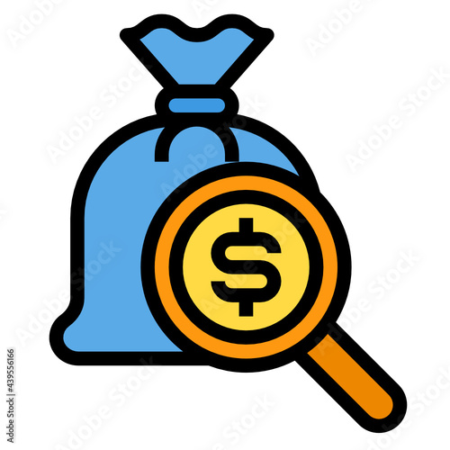 Search line icon